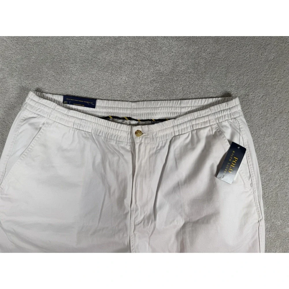 NWT Polo Ralph Lauren Elastic Waistband Pants Stretch Classic Fit Men's Lg. Tall